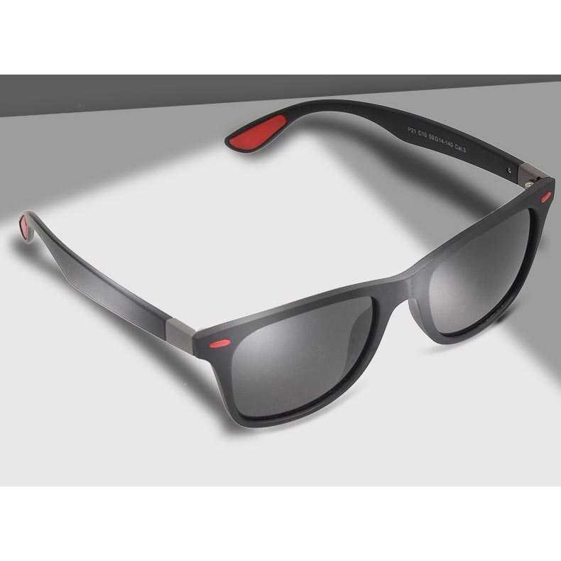 APEN Kacamata Pria Wayfarer Polarized Sunglasses TR90 Kaca Mata - P21