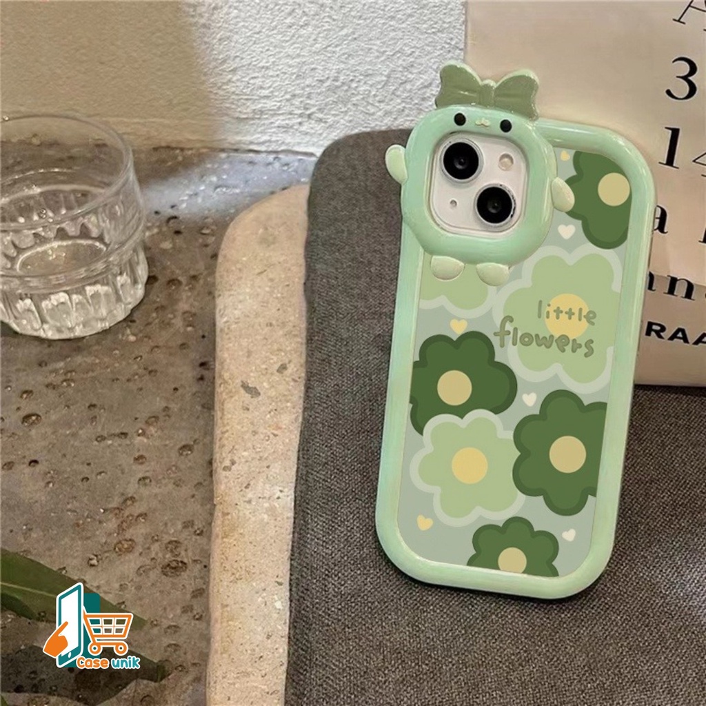 SS137 SOFTCASE LITTLE FLOWERS FOR IPHONE X XS XR XS MAX 11 12 13 14 PRO MAX 14 MAX CS5225