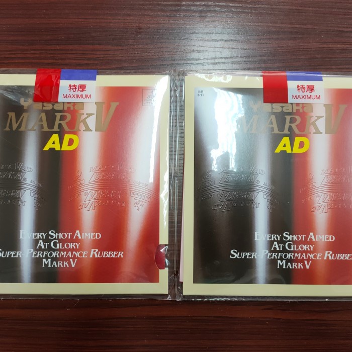 Bat Karet Bet Pingpong Yasaka Mark V Ad Original