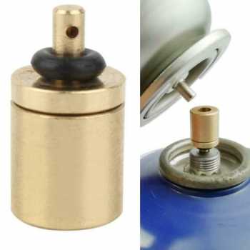 Adapter Refill Tabung Gas Butane Valve Safe Switching / Refill Canister Alat Pengisi Tabung Gas Kaleng Portable Untuk Camping Outdoor / Konektor Isi Gas Kaleng / Alat Refill Isi Ulang Tabung Canister / Adaptor Refill Tabung Gas Kaleng Isi Ulang Portable