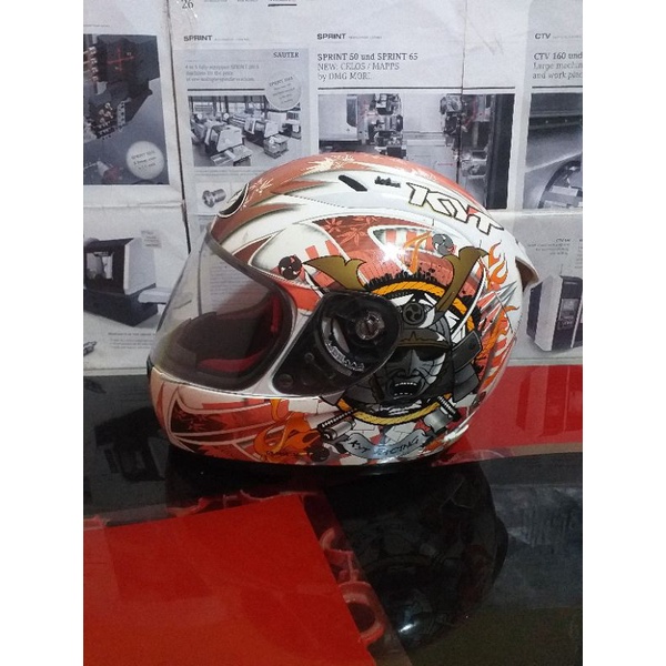 Jual Helm Kyt R8 Matic Samurai Size M (Bekas) Shopee Indonesia