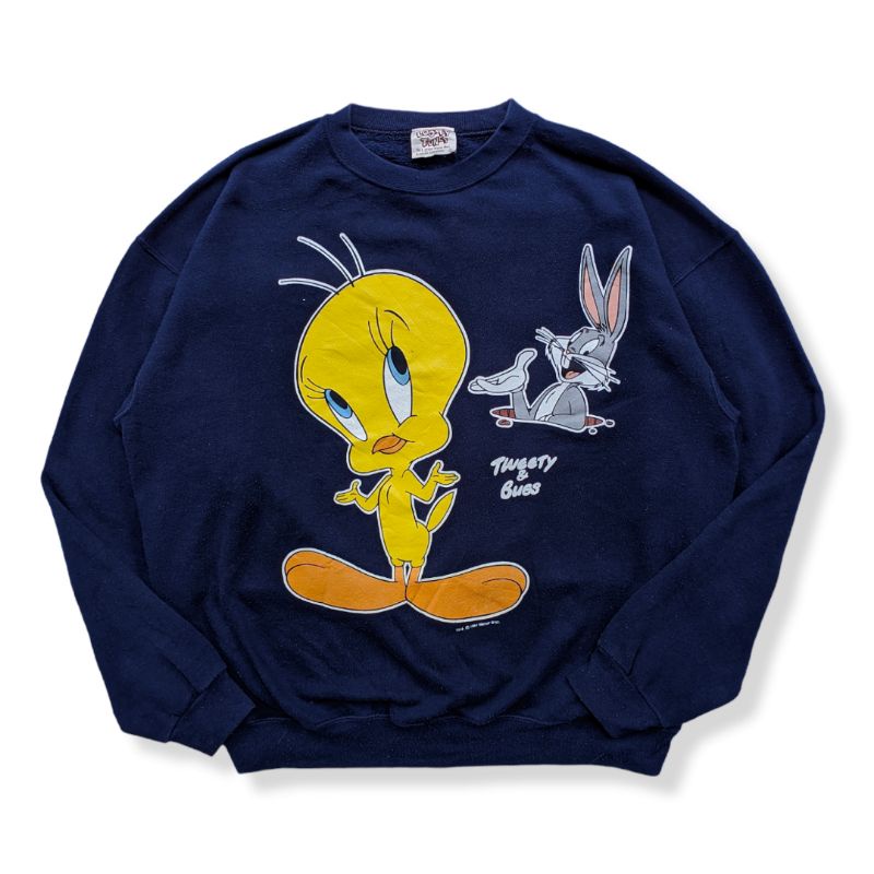 Sweatshirt Looney Tunes Vintage 1994 | Crewneck Vintage | Kaos Vintage | Looney Tunes Vintage | Loon
