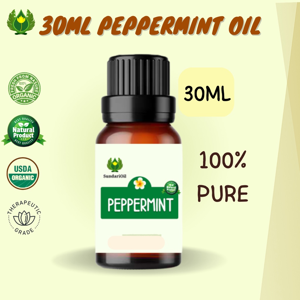 Jual Ml Peppermint Oil Peppermint Arvensis Essential Oil Minyak Daun