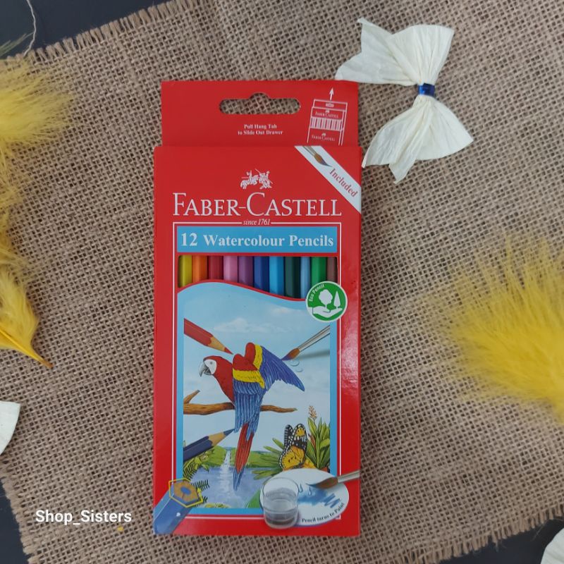 

Faber WaterColour Pencils 12