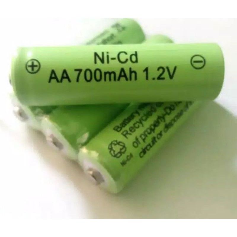 Baterai batterai charger AA 700mah Nicd