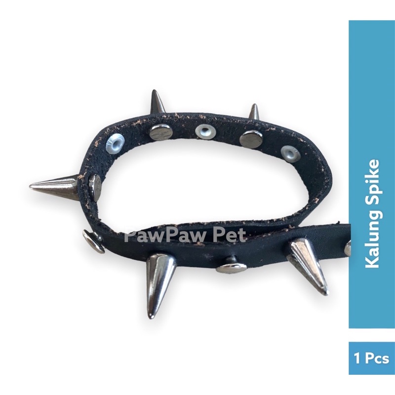 [PAWPAWPET] Spike Dog Collar / Kalung Anjing Spike Runcing Model Duri