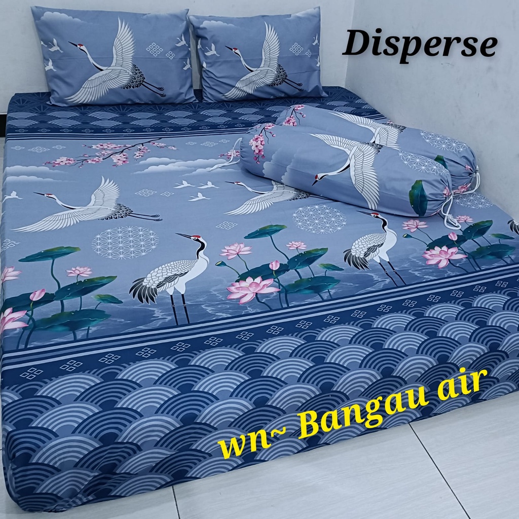 Waty grosir 6 motif FLAMINGO Sprei premium berkualitas sprei homemade