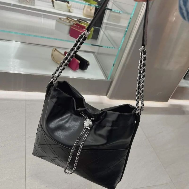 PDRO Cala Quilted Drawstring Tote