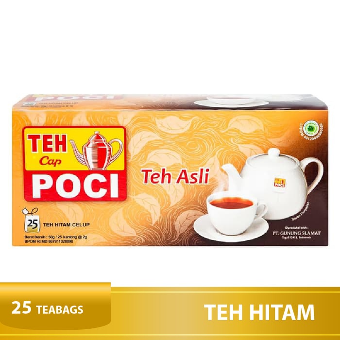 ★ BB ★ Teh Celup Sosro - Teh Celup Cap Botol Hijau - Teh Celup Poci - Teh Hitam Berkualitas - Tea Bag - Isi 30 - Isi 15