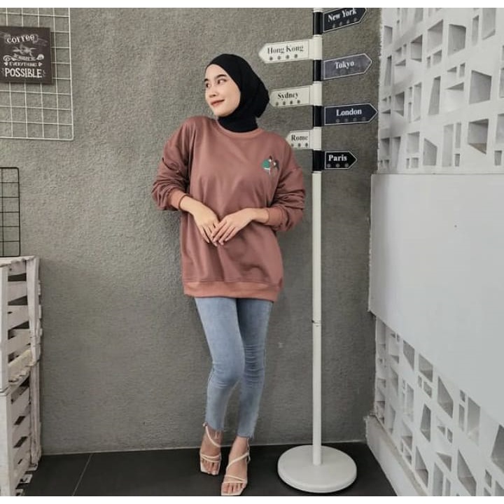 Sweater Wanita Grosir Berkualitas - Korean sweet