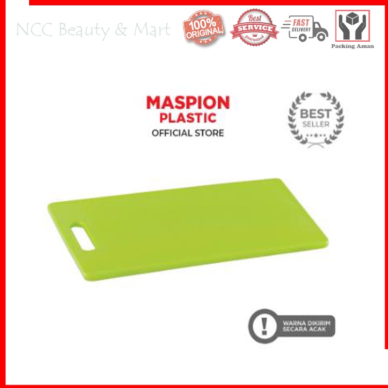 * NCC * Maspion Talenan Plastik Warna Chopping Board Telenan Dapur