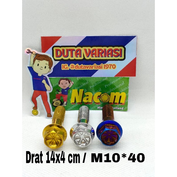 NACOM DV BAUT PROBOLT DRAT 14*4 cm (M10*40)