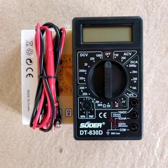 Digital Multimeter - Multitester - Avometer DT860