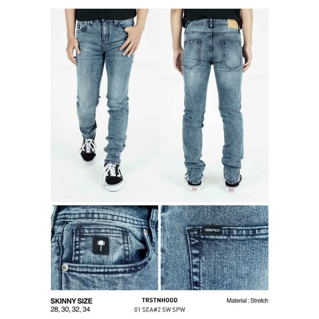 TORSTEIN DENIM LONG PANTS | CELANA JEANS PANJANG TORSTEIN " 01 SEA#2 SW SPW " ORIGINAL