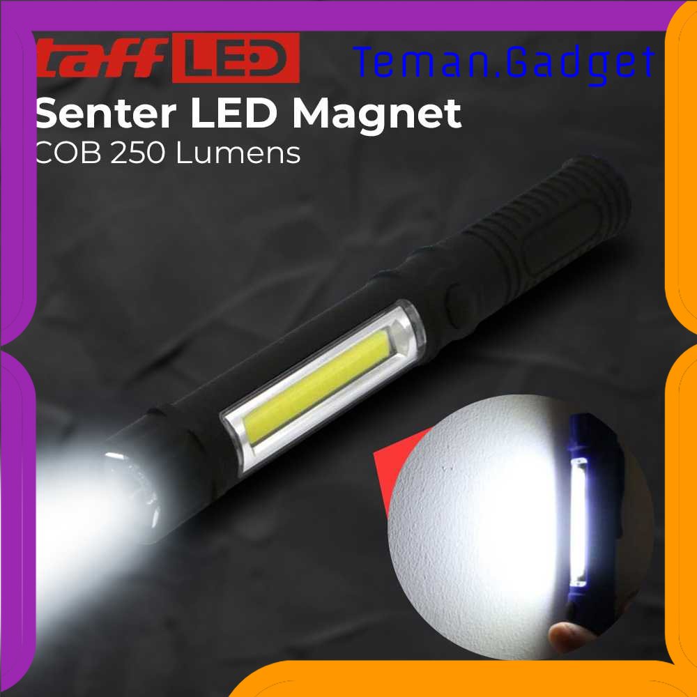 TG-SNT TaffLED Senter LED Magnet COB 250 Lumens - BC12