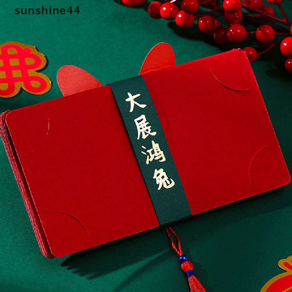 Sunshine 2023lipat Amplop Merah Imlek Lucu Kelinci Zodiak Paket Merah.