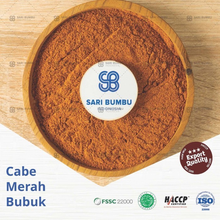 

Red Chili Powder/ Cabe Merah Bubuk 250 gram