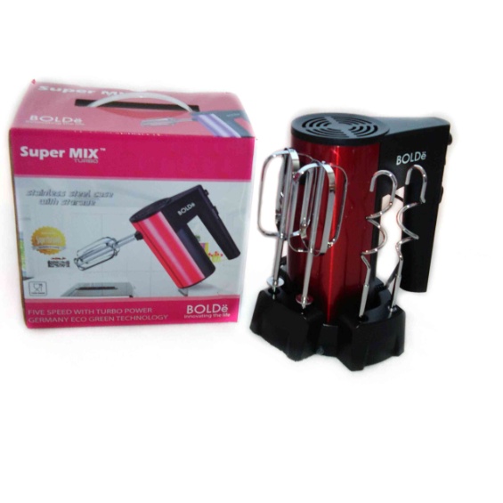BOLDE MIXER SUPER MIX TURBO (HAND MIXER) GARANSI RESMI