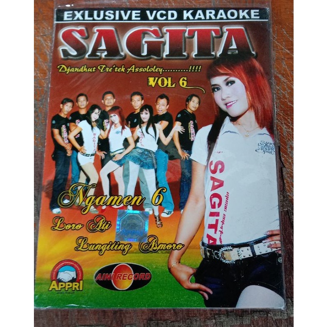 Kaset Original Vcd dangdut Sagita vol 6