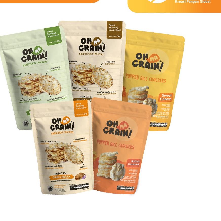 

◘ Oh Ma Grain! Mom and Baby Snack Bundling isi 5 ▼