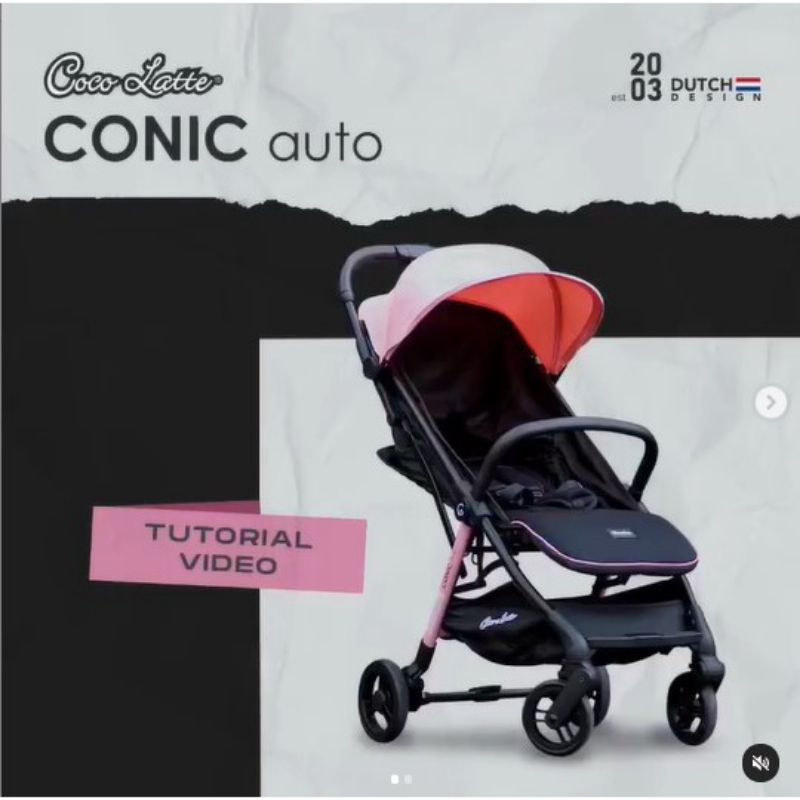 STROLLER CHOCOLATTE ICONIC KERETA DORONG