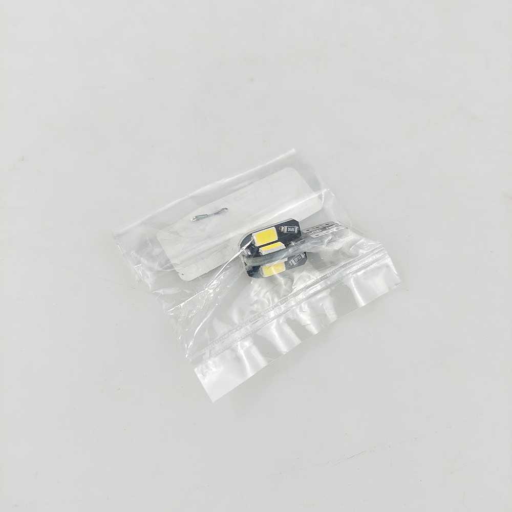 ( 100% BARANG ORI ) ASLENT Lampu LED Parkir Mobil Canbus LED T10 W5W 12V 6000K 1PCS - 8SMD