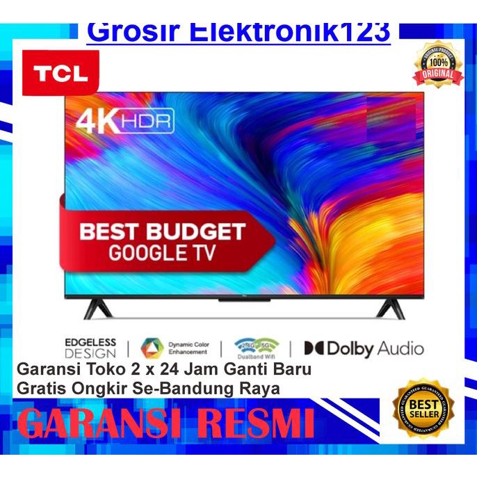 HARGA DISKON LED TV ANDROID TCL 50A18 50" 50 INCH ANDROID SMART TV