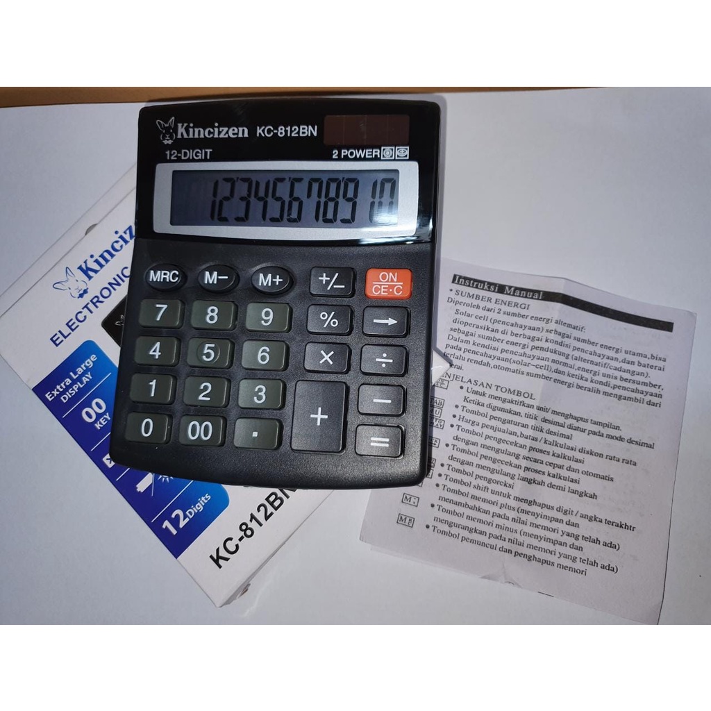 

KALKULATOR KINCIZEN KC 812 BN