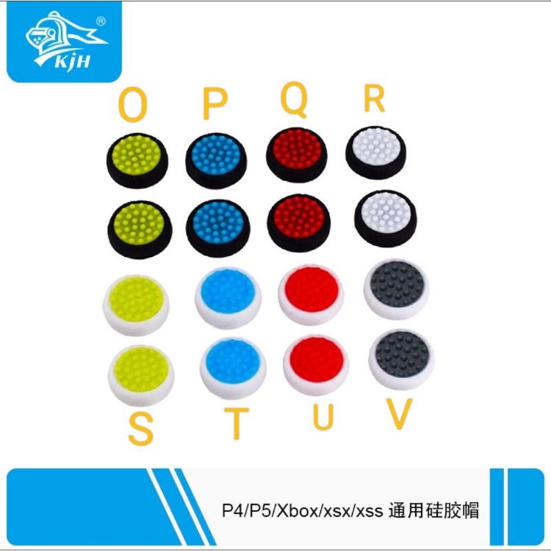 Karet Silikon Analog Thumb Grip Stik PS2 PS3 PS4 PS5 Xbox 360 Xbox One