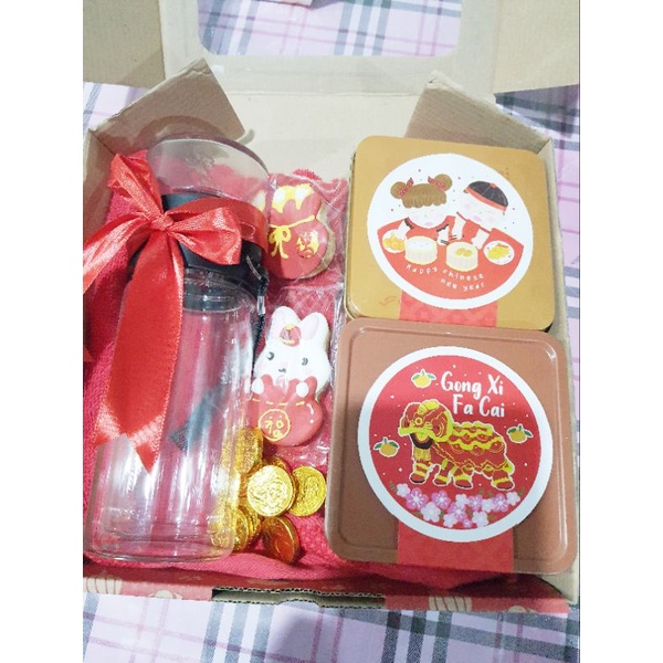 READY STOCK hampers chinese new year imlek parcel cny hampers afternoon tea set hampers