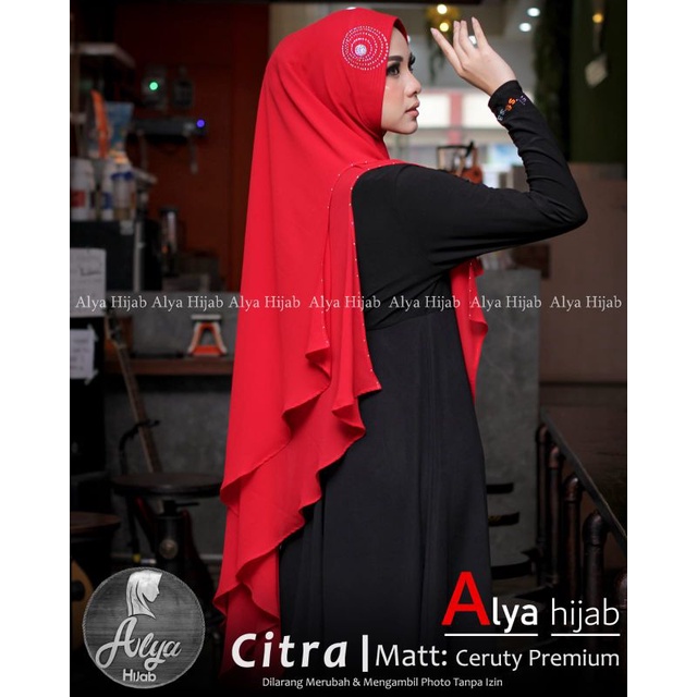 HIJAB KHIMAR SYARII CITRA BY ALYA