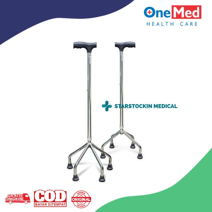 Tongkat Jalan Kaki 4 Onemed Piramid A