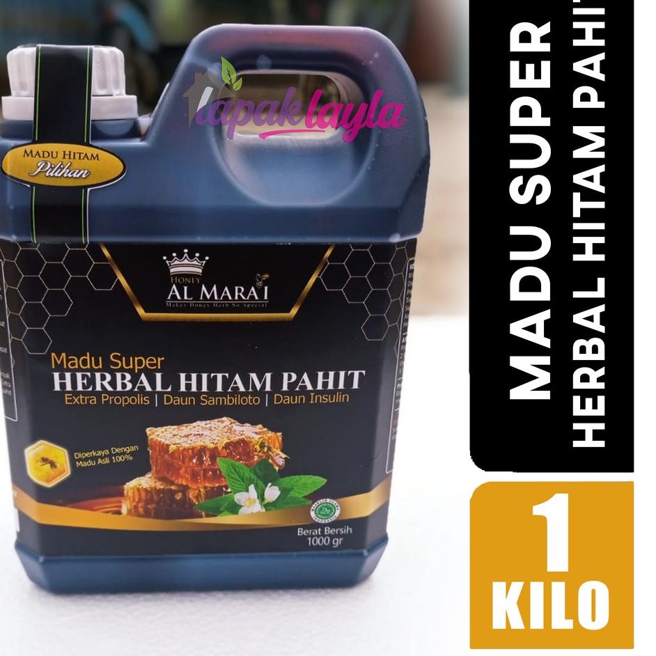

✨BIG SALE✨ Madu Super Herbal Hitam Pahit Plus 1 kg !!!