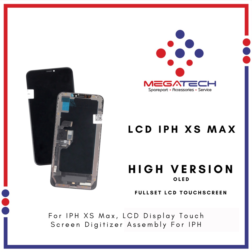 LCD Iph*ne XS Max Fullset Touchscreen