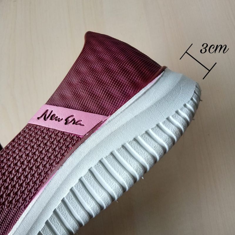 SEPATU KARET WANITA NEW ERA LB 10063 SIZE 37-40 100% ORIGINAL BY NEW ERA