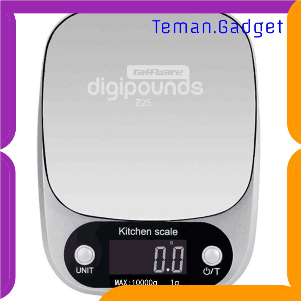 TG - DPR Taffware Digipounds Timbangan Dapur Mini Digital Scale 10kg 1g - Z2S