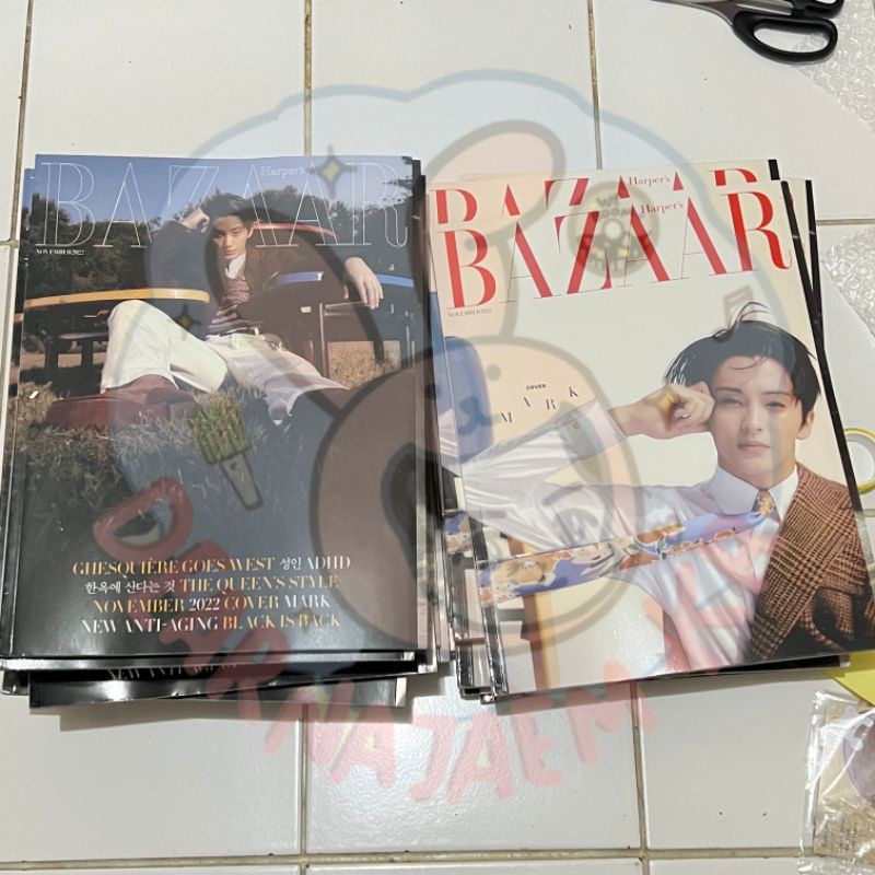 HARPER’S BAZAAR MAGAZINE NOVEMBER 2022 - NCT MARK LEE COVER