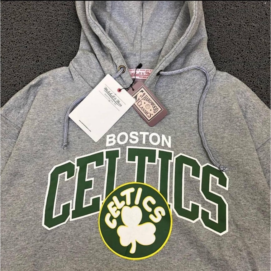 JAKET SWEATER HOODIE BOSTON CELTICS x NEW ERA FULLTAG &amp; LABEL