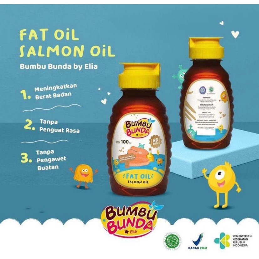 FAT OIL BUMBU BUNDA ELIA MINYAK MPASI BB BOOSTER