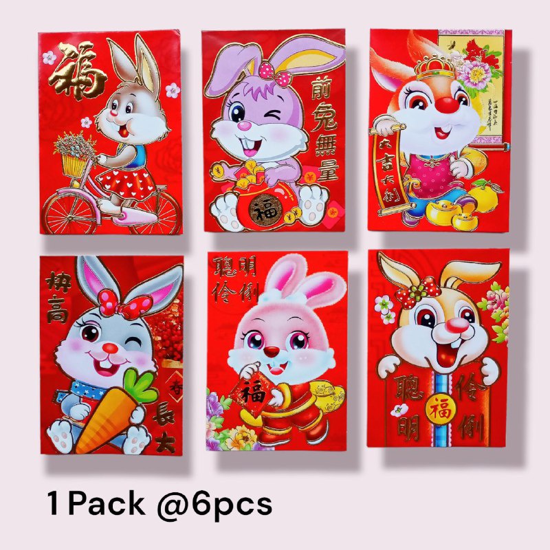 

ANGPAO IMLEK 2023 "THE YEAR OF THE RABBIT