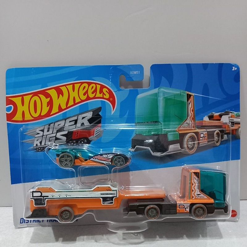 Jual Hot Wheels Super Rigs District Transport Shopee Indonesia