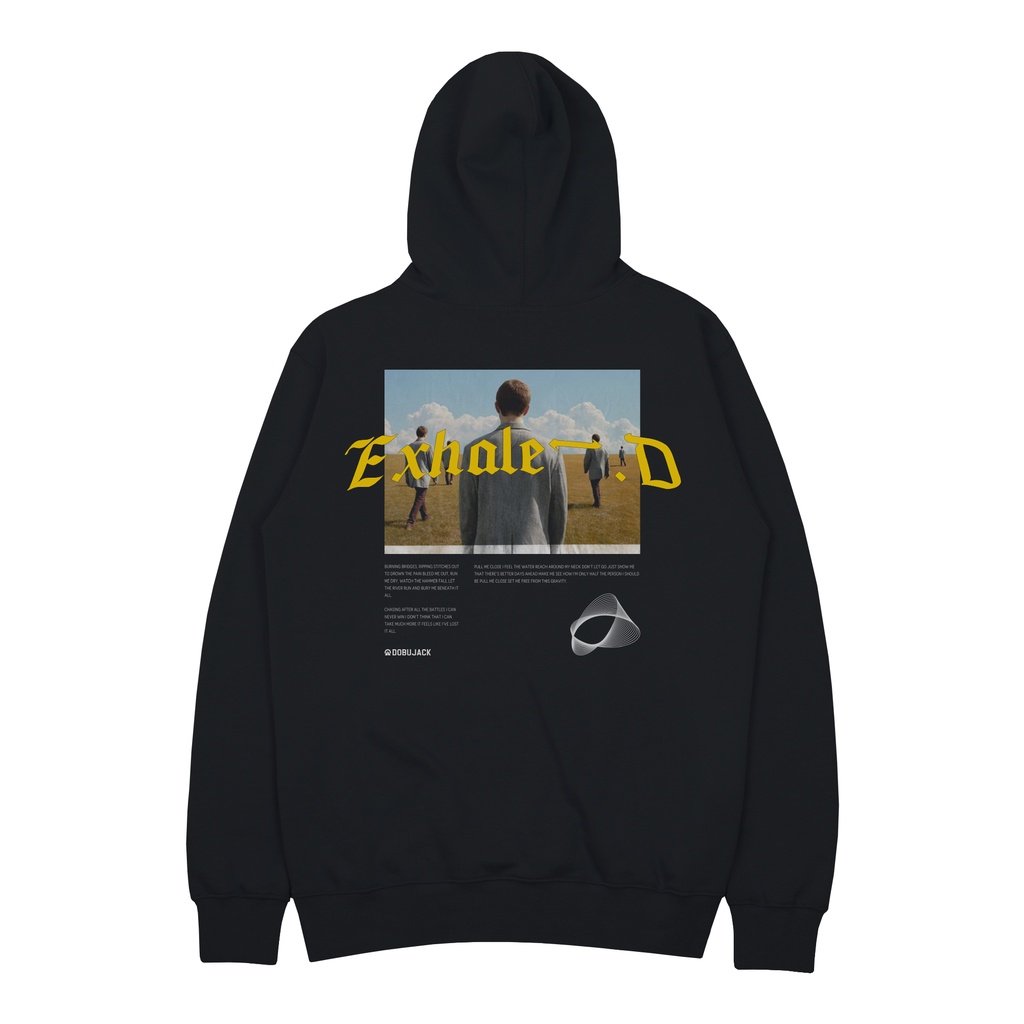 Dobujack Exhale Black Hoodie