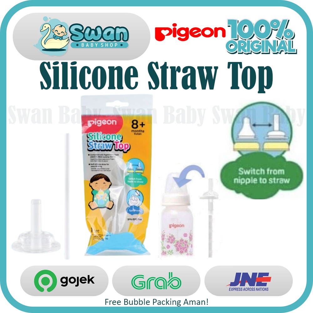 Pigeon Baby Silicone Straw Top