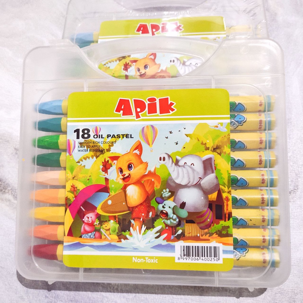 

CRAYON APIK 18 WARNA/KRAYON OIL PASTEL