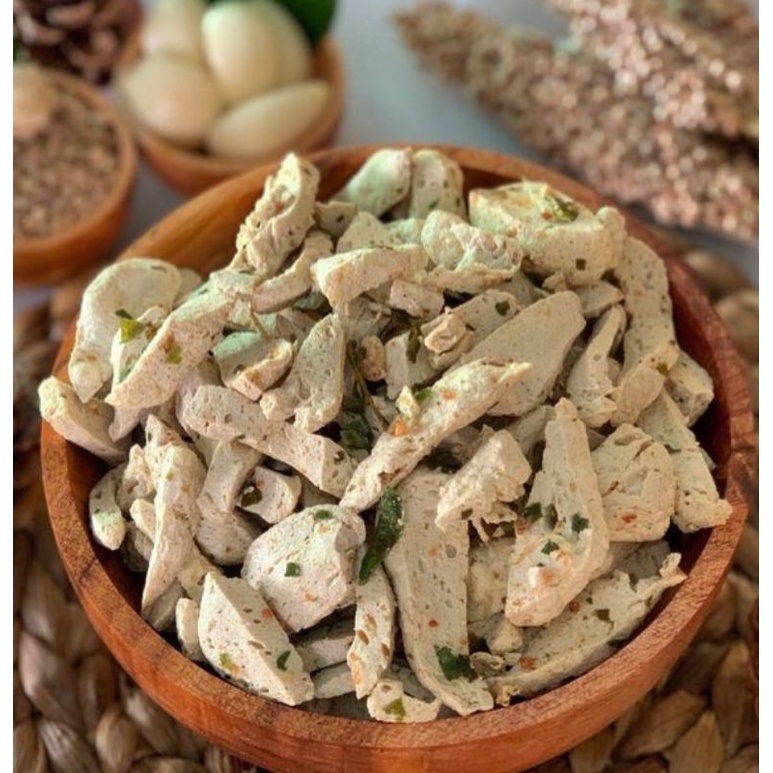 

BASRENG DAUN JERUK ORIGINAL ISI 1KG BASO GORENG BASRENG ORIGINAL BASRENG KERING GURIH ASIN