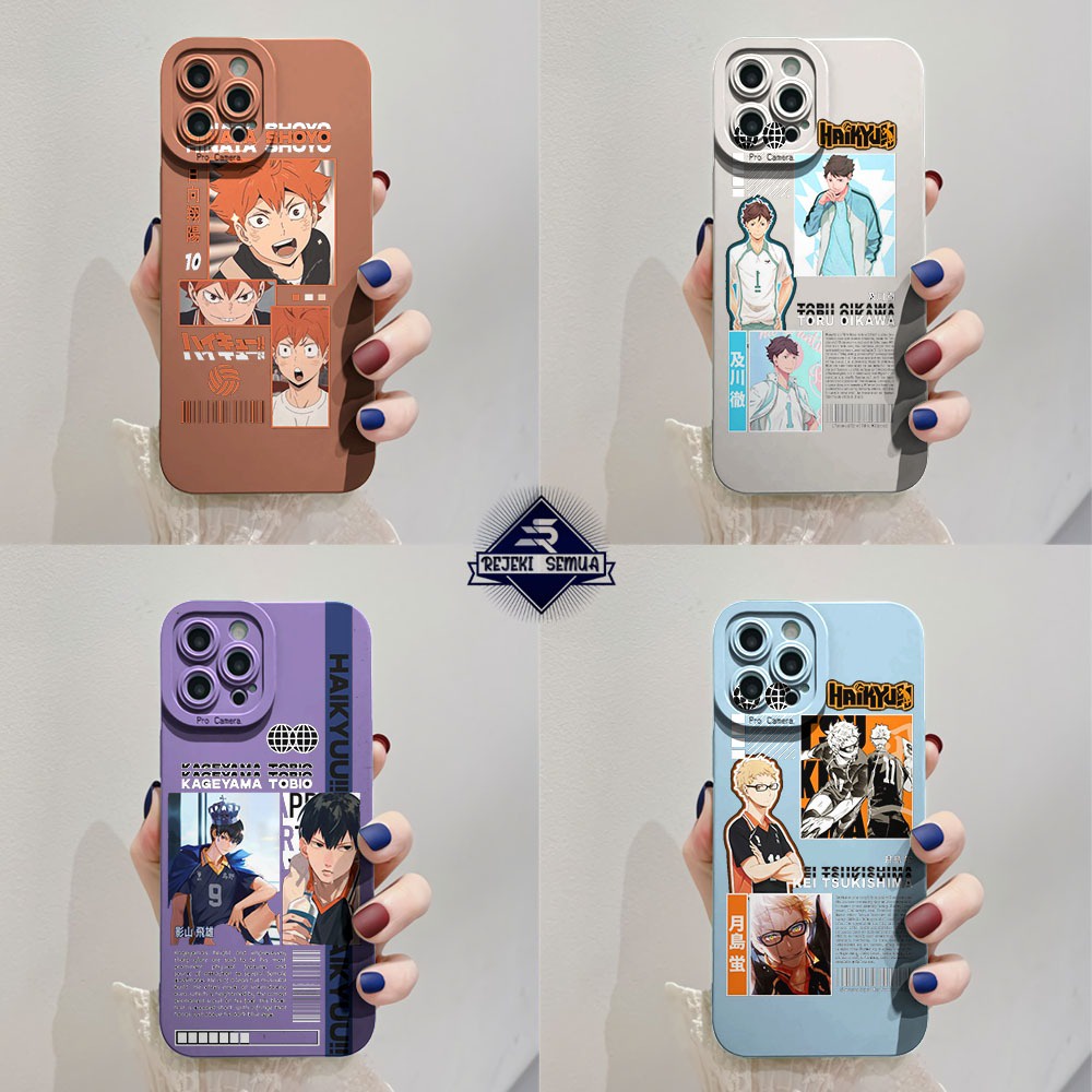 CUSTOM CASE SOFTCASE SILIKON PROCAMERA HAIKYU CUSTOM OPPO A3S A15 A15S A16 A1K A5S A7 A12 A11K A31 A