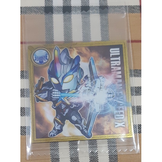 Ultraman Seal Wafer Exceed X Beta Spark Armor Bandai Shokugan Candy Toy