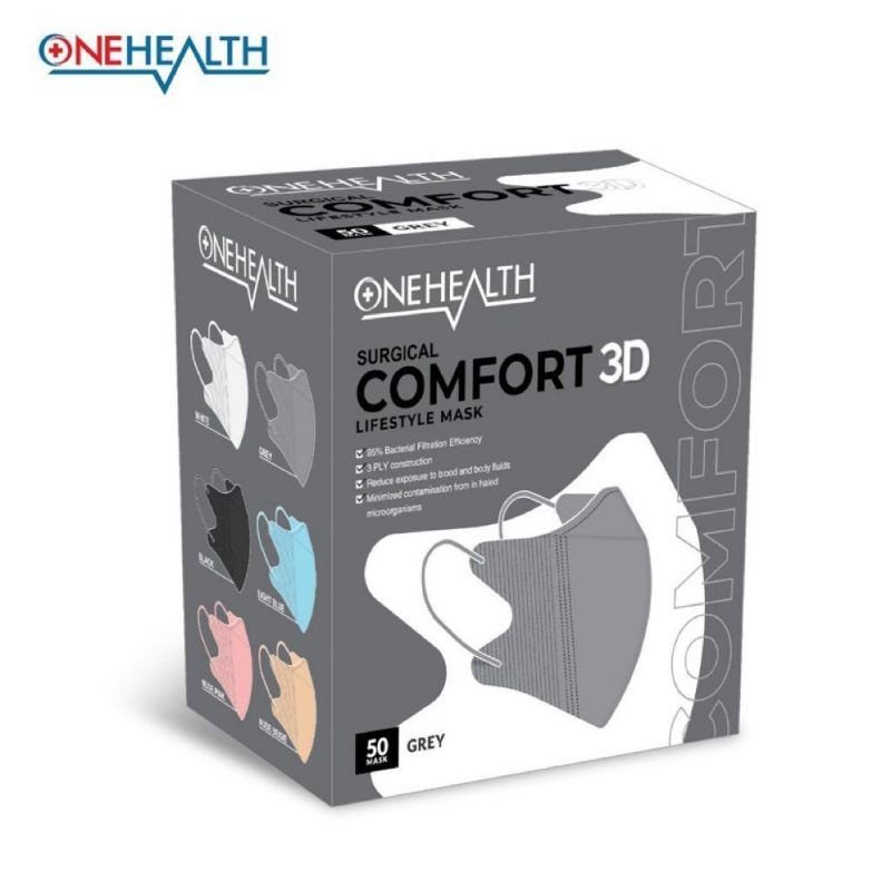 Masker Comfort Duckbill Onehealth isi 50 pcs