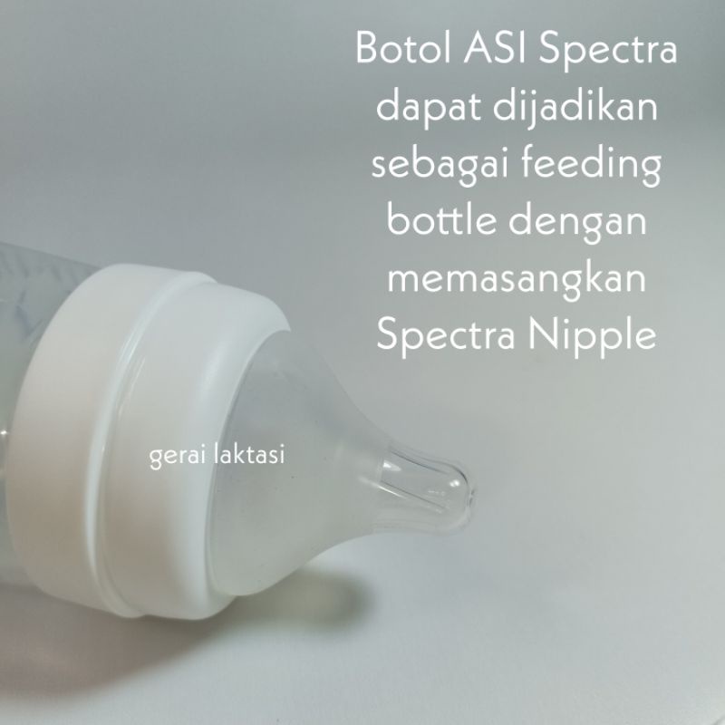 SPECTRA BOTOL SUSU ASI 160ml PP - SPECTRA MILK STORAGE BOTTLE - BOTOL UNTUK POMPA ASI SPECTRA