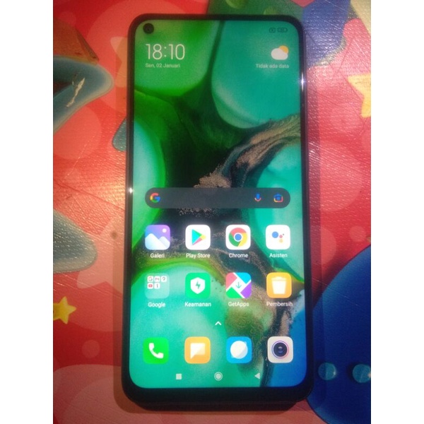 Xiomi note 9 ram 4+1/64 minus Batre